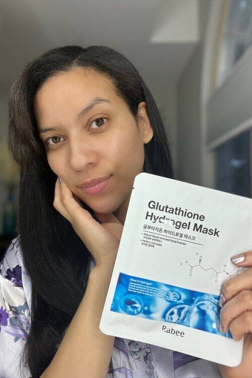 Amazon Find! Have You Tried a Glutathione Hydrogel Mask?